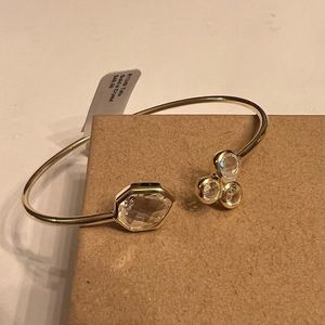 Real Simple Style Talia Twist Gold Bangle